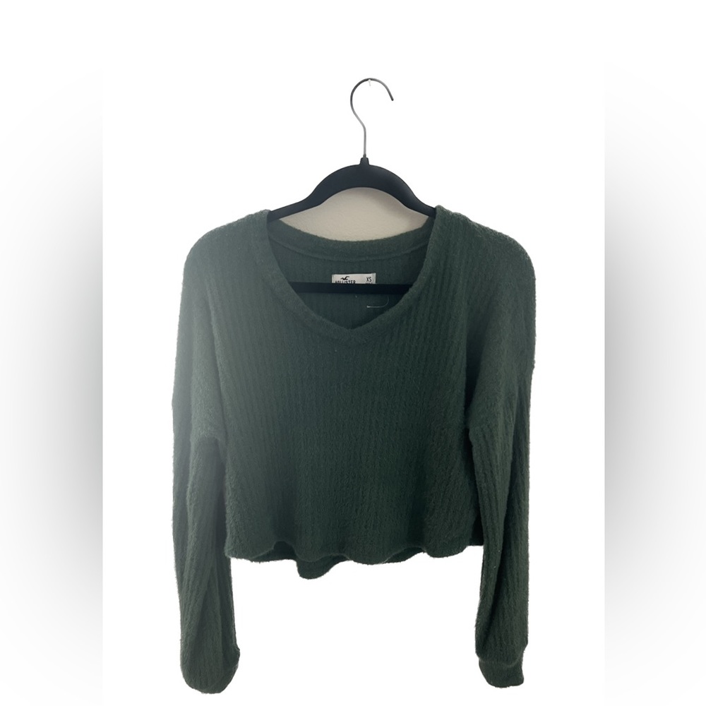Green Sweater- Brand Hollister- Size XS